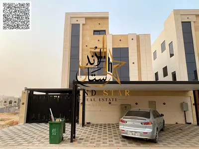 5-Bedroom Semi-Furnished Villa with Majlis, Hall & Rooftop for Rent in Al Helio 2, Ajman