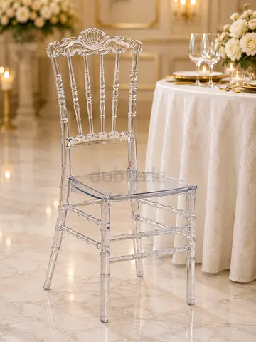 Transparent Acrylic Dining Chair – Clear Event Wedding Chair