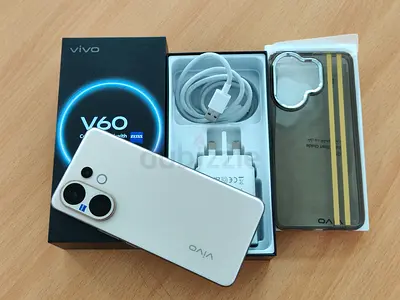 Vivo v60 complete box charger 8 month warranty