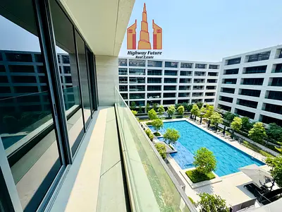 Corner Pool View 2BHK in Sakoon Building Aljada With All Amenities