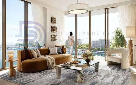 The Crown Jewel of Rashid Yachts & Marina: 3-Bedroom Oceanfront Sanctuary