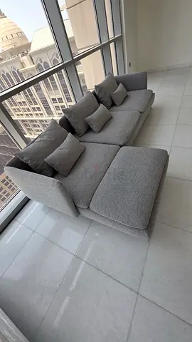 IKEA Soderamn L Shape Sofa Grey