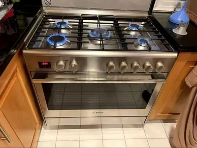 Bosch series 8 cooking range new model top gass oven electric cooker
