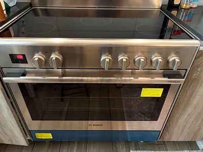 Bosch Series 8 Electric Ceramic Cooking Range 90x60cm With Dual Fan Perfect Condition