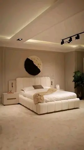 Luxurious Modern Design 160*200 Queen Size Fabric Bed Frame With Mattress For Sale
