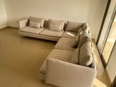 IKEA Soderamn Corner sofa Beige