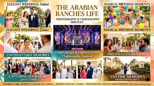 Arabian Ranches 2 Creative Media Services | Professional Photography  Cinematic Videography.