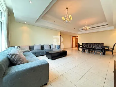 Fully Furnished | Fitted kitchen | Lake View | With Maids Room