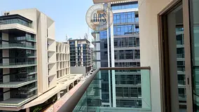 luxury same furnished 1bhk in jumeirah garden city rent 92k only