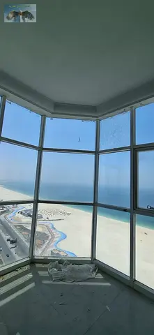 Threebedroom apartment for annual rent in Ajman Corniche area Prime location with easy access to the Dubai and Sharjah exits