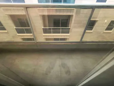NEW MUWAILEH 1 BEDROOM HALL CLOSED HALL 2 BATHROOM BALCONY ON ROAD SIDE BUILDING READY TO MOVE FOR