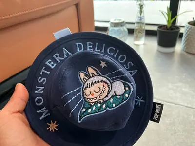 Cute labubu keychain