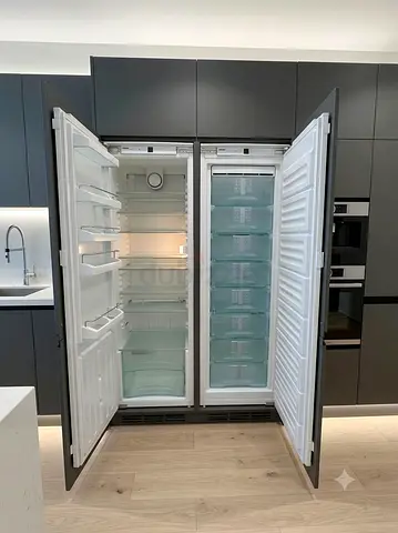LIEBHERR LATEST MODEL separate fridge and freezer set built-in fully-integrated zstyles