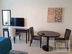 Furnished Studio | Tower 108 | Balcony &amp; Pool Access