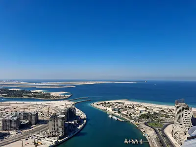 Duplex apartment for rent with a direct sea view.