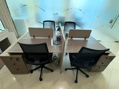 Office Workstation (4 Person) Face to Face For Sale (2 Pcs) 1,000 AED /pc - NEGOTIABLE