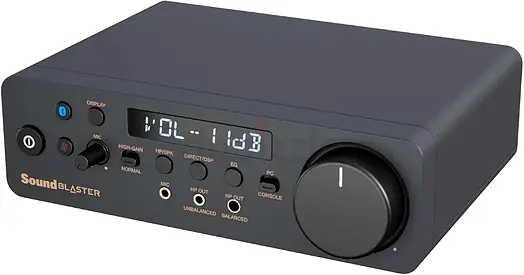 Creative Sound Blaster X5 Hi-res 32bit/384kHz External USB DAC with Fully Balanced Xamp Headphone Bi