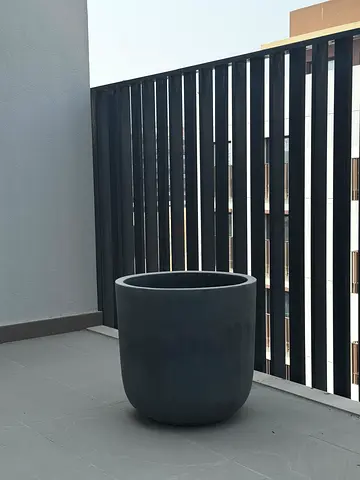 Grey Ceramic Plant Pot