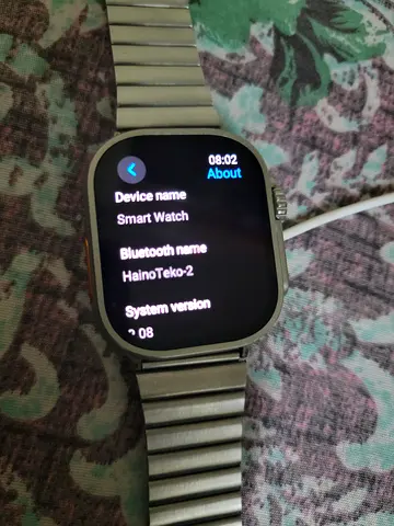 HainoTeko-2 Smartwatch with metal strap — working condition, Bluetooth HainoTeko-2