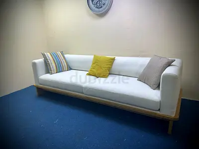Perfect condition cratebarrel three seater sofa