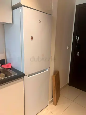White bottom-Freezer Refrigerator - Good Working Condition