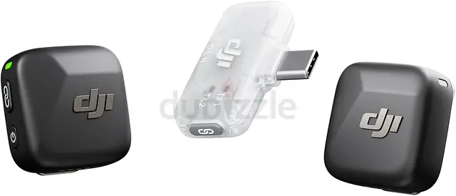 DJI MIC MINI (2 TX + 1 MOBILE RX) WIRELESS LAVALIER BLACK