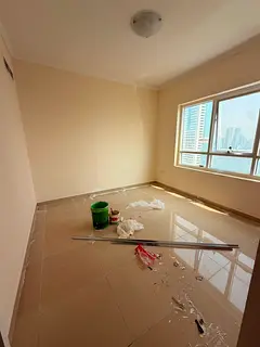 Annual apartment for rent in Sharjah, Al Khan area near Nesto Hypermarket, in a prime location close