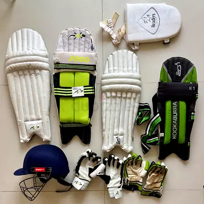 Cricket kit individual or grouped as youd like, price varies
