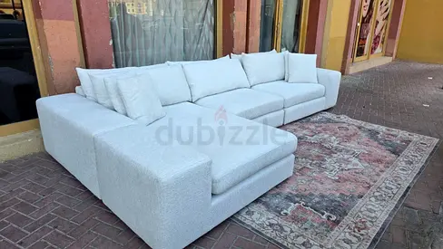 Excellent condition Eichholtz vista grande Avalon L Shape Sofa
