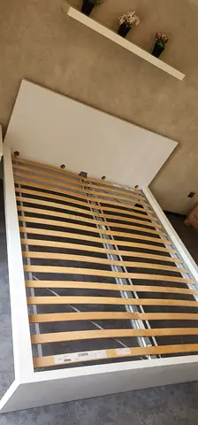 Ikea king size bed with mattress available in perfect condition