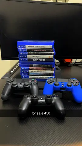 ps4 for sale or trade with g29 steering wheel(need shifter)