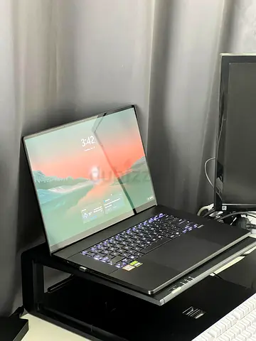 Slim high-performance gaming laptop with NVIDIA graphics - clean condition