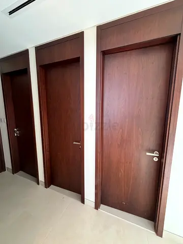 Four (4) New Wooden Interior Door with Frames, Handles and Hinges