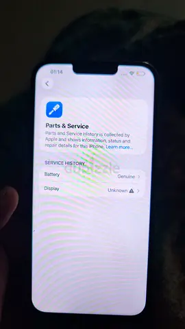iPhone with 13 Pro Max 256 Display Changed