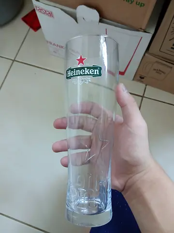Case of Heineken Beer Glass (6)