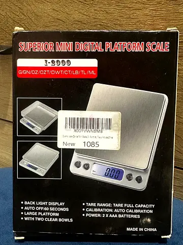 Digital Kitchen Scale - Superior Mini Platform Scale (New)