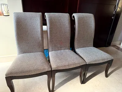 Set of 3 Dining Chairs – Excellent Condition
