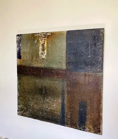 Original Abstract Textured Painting