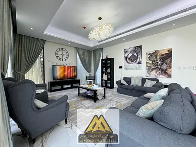 Luxury villa for rent in Al Zorah, Ajman | Private pool | 5 bedrooms | 5,000 sq ft | An address for luxury and privacy