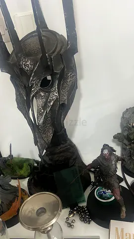 Metal Decorative Statue / Sculpture - Ornate Vintage-Style Piece