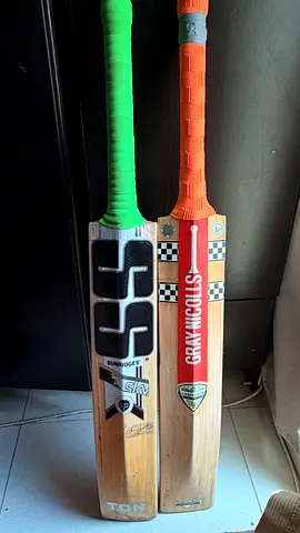 Cricket bats both