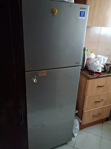 Hitachi double-door refrigerator - good working condition