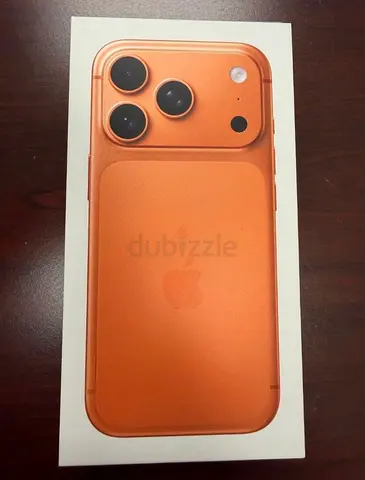 Apple iPhone 17 pro max new Orange color