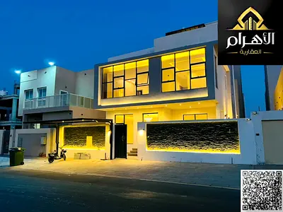 Dream villa in Al Zahia – Ajman | 5 master bedrooms | Ground + First + Roof | Luxurious design and spacious areas… An ideal opportunity to own the hom
