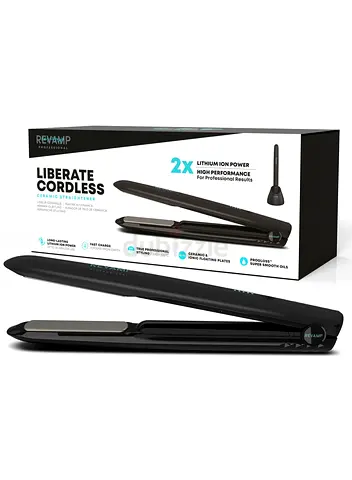 REVAMP Progloss Liberate Cordless Ceramic Hair Straightener