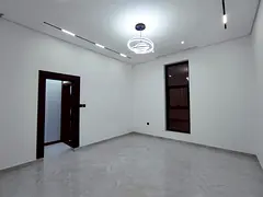 New villa for sale in Al Zahia, 7 master bedrooms, 2 living rooms, and a roof terrace. Price negotia