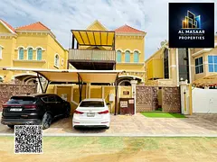 For sale: Villa in Al Muwaihat 3, Ajman, including electricity, water, and air conditioning. Close t