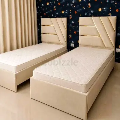 Brand New furnitures single bed frame with mattress