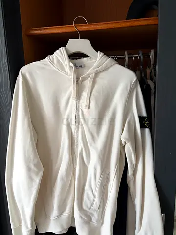 Stone Island Zip Hoodie - 100% Authentic