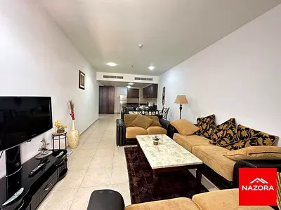 مفروشة بغرفة نوم واحدة | إيليت ريزيدنس | شرفة وإطلالة على المدينة